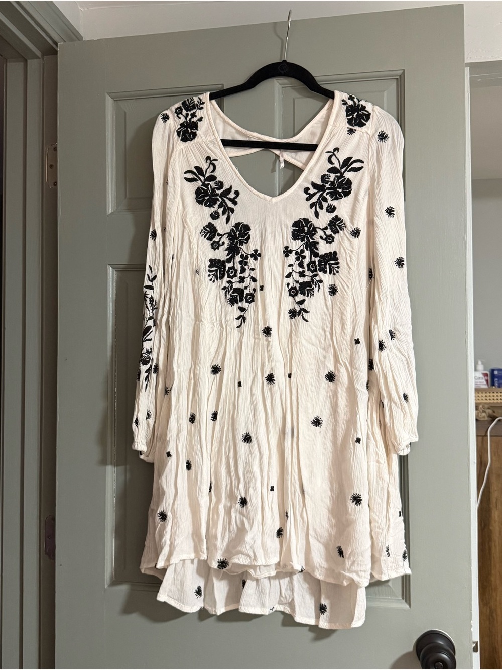Free People Embroidered Tunic Dress